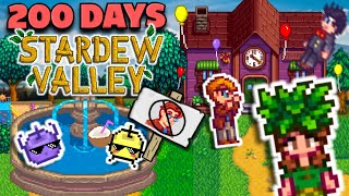 I Played 200 AntiCapitalist Days In Stardew Valley [upl. by Amirak]