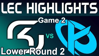 SK vs KC Highlights Game 2 LEC Lower Round 2 2024 SK Gaming vs Karmine Corp by Onivia [upl. by Haisoj253]