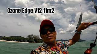 The Ozone Edge V12 in light wind [upl. by Yrahk]