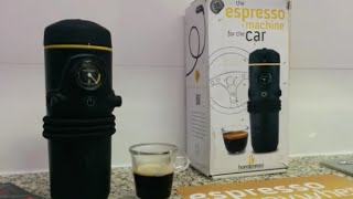 HANDPRESSO AUTO ESE Review  Espresso In Your Car [upl. by Karab499]