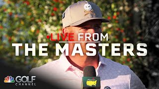 Bryson DeChambeau breaks down wild Round 3 at the Masters  Live From The Masters  Golf Channel [upl. by Barbara-Anne]