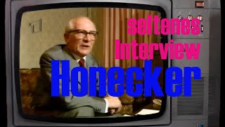 Sehen Sie sich ein seltenes Interview mit Erich Honecker ARD Interview 1991 Moskau [upl. by Tj477]