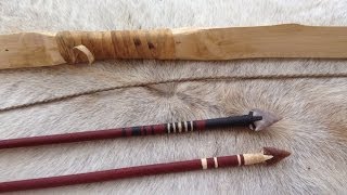 Making a Traditional Arrow Part 2 [upl. by Marceau]