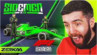 SIDEMEN RACING TEAM RETURNS FOR 2021 F1 2020 My Team 26 [upl. by Rahcir216]