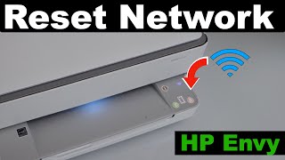 HP Envy Printer Network Reset [upl. by Engvall]