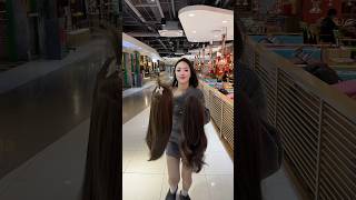 How to apply hairstyle wig in 15 seconds🥰trendingtrending wig hairstyle new howto [upl. by Lleval]