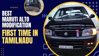 2005 Model Maruti Alto Modification  Car Sense Car Accessories  Car Modification Tamil [upl. by Nairbo533]