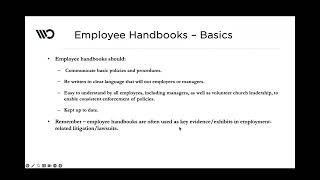 The Importance of the Employee Handbook amp Governance with Attorney Ginny Cronin [upl. by Adnohral99]