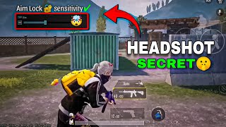 TPP AIM 💯 SENSITIVITY 🤯 PUBGBGMI [upl. by Roddie429]