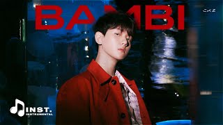 BAEKHYUN 백현 Bambi Clean Instrumental 90 [upl. by Sandye576]