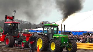 Mega Traktor SHOW Trekkertrek Spektakel in Loosbroek 17032024 NL [upl. by Pepe329]