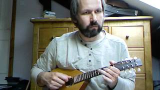 Cotillon baroque dance tune from France on mandolin [upl. by Parrish]