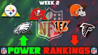 NFL Week 2 Power Rankings [upl. by Ericha]