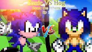 Sonic vs Hog Sonic the Fithers Ep 1 [upl. by Aimal]