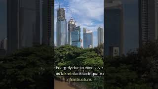 Is Jakarta city actually sinkingJakartaIndonesiageographyyoutubeshorts [upl. by Os]