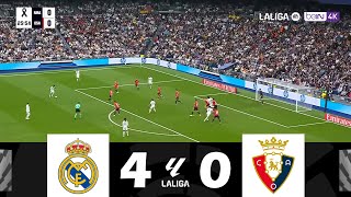 Real Madrid contre CA Osasuna 40  LaLiga 202425  Résumé de Match [upl. by Brose]