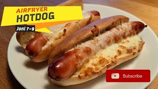 Airfryer hotdog [upl. by Ettezel]