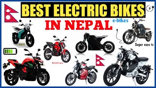 Best electric bikes in Nepal  Super Soco Tc Max  Yatri P1  Bella T5  EBike  The Nepali Live [upl. by Augy720]