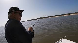 Catching Red Fish in the Apalachicola Bay [upl. by Kahcztiy131]