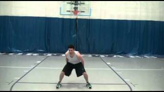 One ball stationary ball handling drill Behind the back [upl. by Dennie]