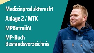 Medizinprodukterecht erklärt  Medizinproduktebetreiberverordnung  Anlage 2  MTK [upl. by Yellac]