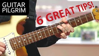 6 GUITAR SOLO TIPS YOU MUST KNOW [upl. by Cloutman95]