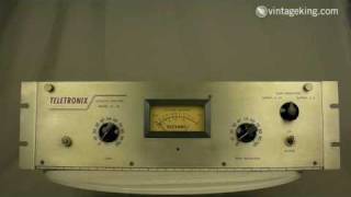 Vintage Teletronix LA2A CompressorLimiter  VintageKingcom [upl. by Atsira479]