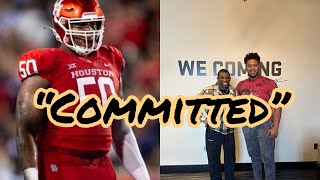 BOOM 4⭐️HOUSTON OL TYLER JOHNSON HAS OFFICIALLY COMMITTED TO COLORADO FOOTBALL COACH PRIME [upl. by Ainaj759]