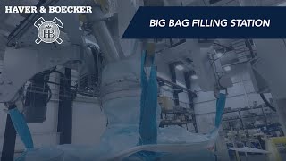 Haver amp Boecker  Big Bag filling station with dual scales and stretch hooder [upl. by Louisette]