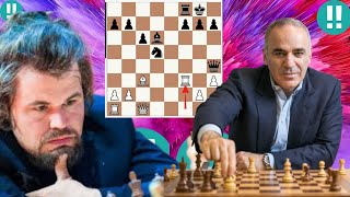 Renowed Magnus carlsen vs Garry Kasparov 61 [upl. by Orv]