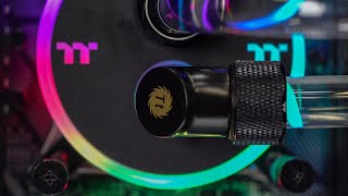 Thermaltake C360 DDC Hard Tube WaterCooling Kit Review  Hardline Without Hassle [upl. by Airdnua]