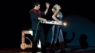 BlamoLights Magic Illusion by James Brandon Illusionist For Unique Corporate Events [upl. by Nadirehs310]