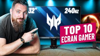 TOP 10 MEILLEURS ECRANS PC GAMER amp CONSOLE [upl. by Inej]