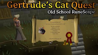 Gertrudes Cat Quest Guide Old School RuneScape [upl. by Kcirrad]