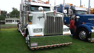 chulada de trailer kenworth 2024 en evento mcm ixmiquilpan truck tractor camion trucking [upl. by Eittel]