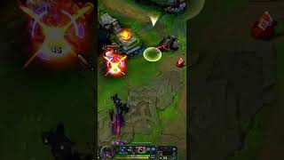 AFK or Am I Zeds Trickery leagueoflegends highlights gaming zedmain zed outplay gameplay [upl. by Ynnattirb]