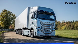 2024 IVECO trucks hit the road New IVECO SWay electric SeWay and Eurocargo [upl. by Buyers942]