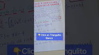 Regla dexla Cadena matemática calculo [upl. by Stephen]