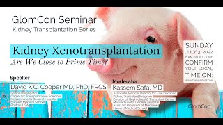 Kidney Xenotransplantation  Are We Close to Prime Time [upl. by Aerdnas318]