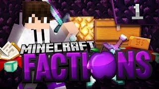 Minecraft Factions Lets Play E1  The Beginning [upl. by Wilde]