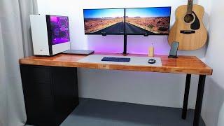 DIY Computer Desk Under 40 PHP 2000 [upl. by Lacee]