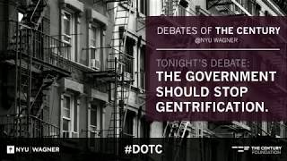 The government should stop gentrification  Debates of the Century [upl. by Adnovaj]