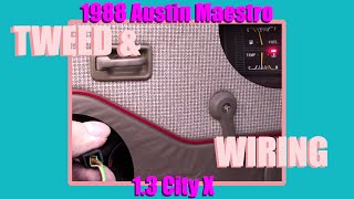 1988 Austin Maestro  Interior and Fan Switch Wiring [upl. by Granville560]