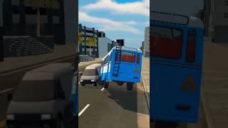 Bus break fail 🤯 live accident accident bus indianbikedriving3d shorts [upl. by Fai]