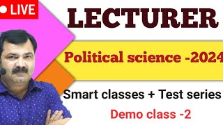 Uk lecturer political science Demo class 2 [upl. by Ennahoj]