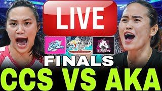 CREAMLINE VS AKARI 🔴LIVE NOW FINALS • PVL REINFORCED CONFERENCE akari creamline pvllive [upl. by Ykcir]