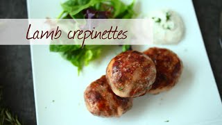 Lamb crepinettes  Video recipe [upl. by Otreblanauj385]