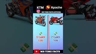 KTM VS APACHE 👿😈😈🙏 shorts MRINDIANHACKER CarryMinati [upl. by Parsons]