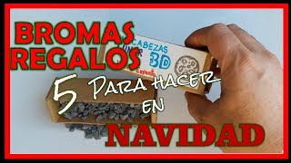 5 REGALOS DE BROMA  Bromas para hacer a tus AMIGOS y FAMILIARES DÍA DE REYES [upl. by Apps908]