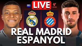 🔴REAL MADRID vs ESPANYOL LIVE  LALIGA  Full Match LIVE Today [upl. by Tamberg388]